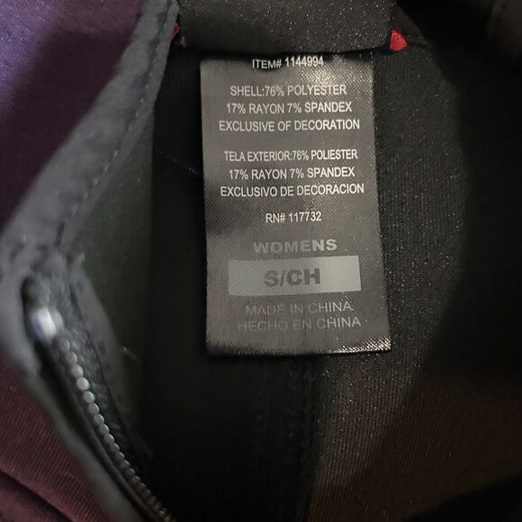 Gerry Women's Size Small Hooded Sleeveless Vest Purple Outerwear Athletic Zip - Picture 9 of 15